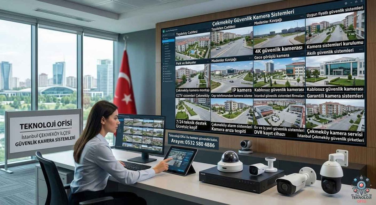 Çekmeköy Güvenlik Kamera Sistemleri